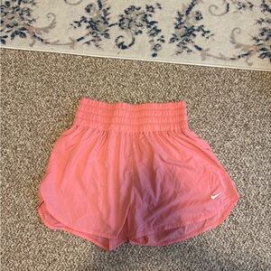 Nike Women's Sea Coral High-Waisted Athletic Shorts